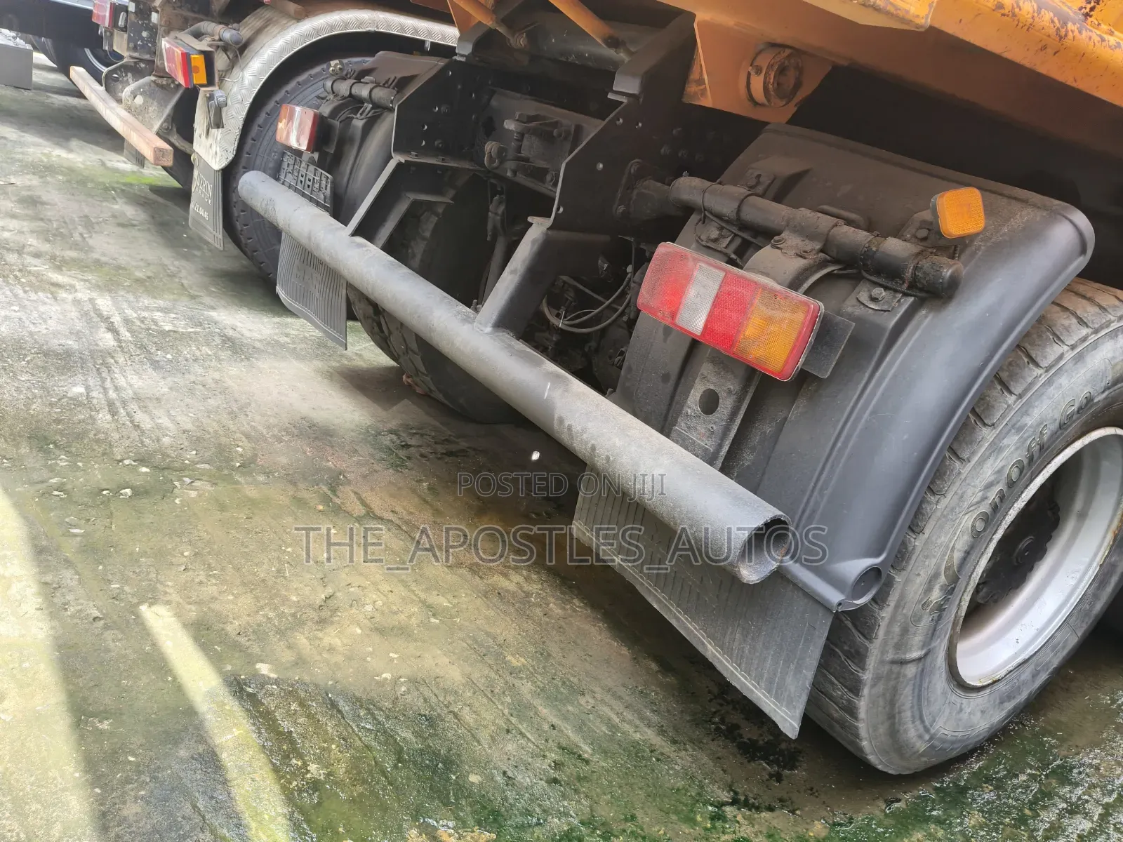 Man Diesel Dump Truck Tipper