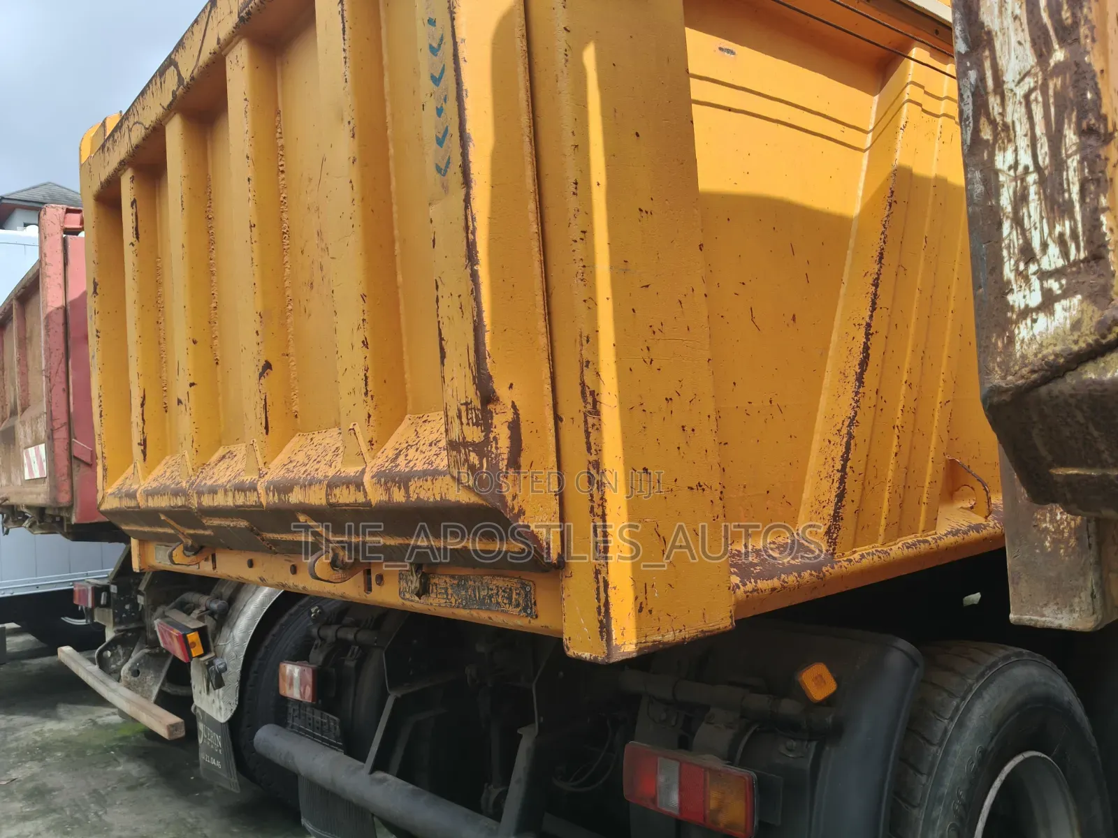 Man Diesel Dump Truck Tipper