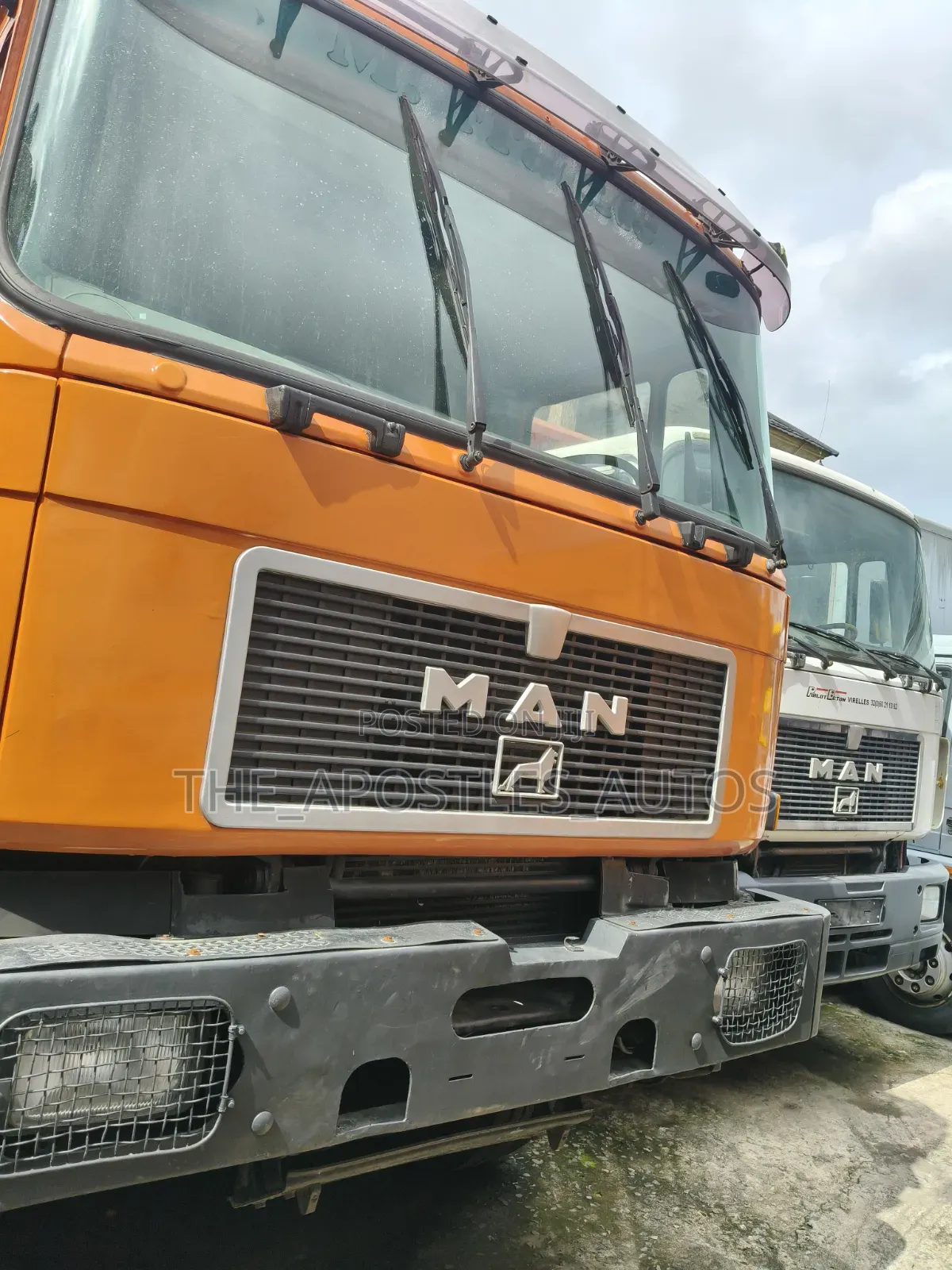 Man Diesel Dump Truck Tipper