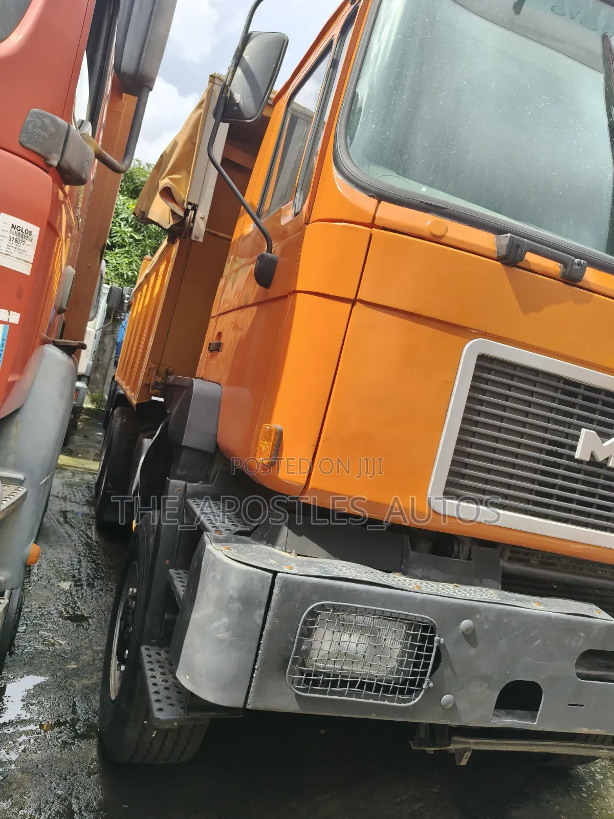Man Diesel Dump Truck Tipper