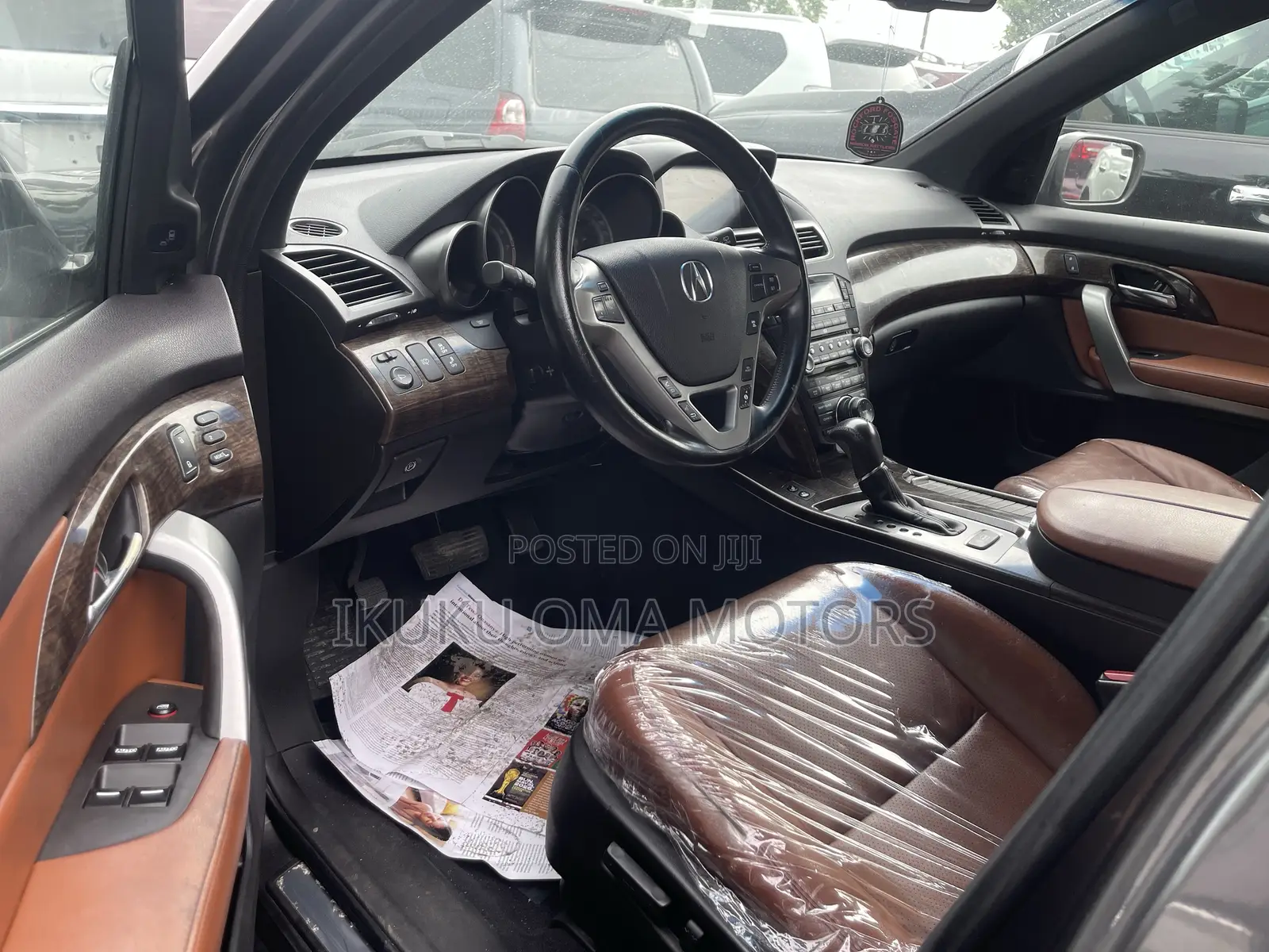 Acura MDX Advance Package SUV AWD (3.7L 6cyl 6A) 2012 Gray