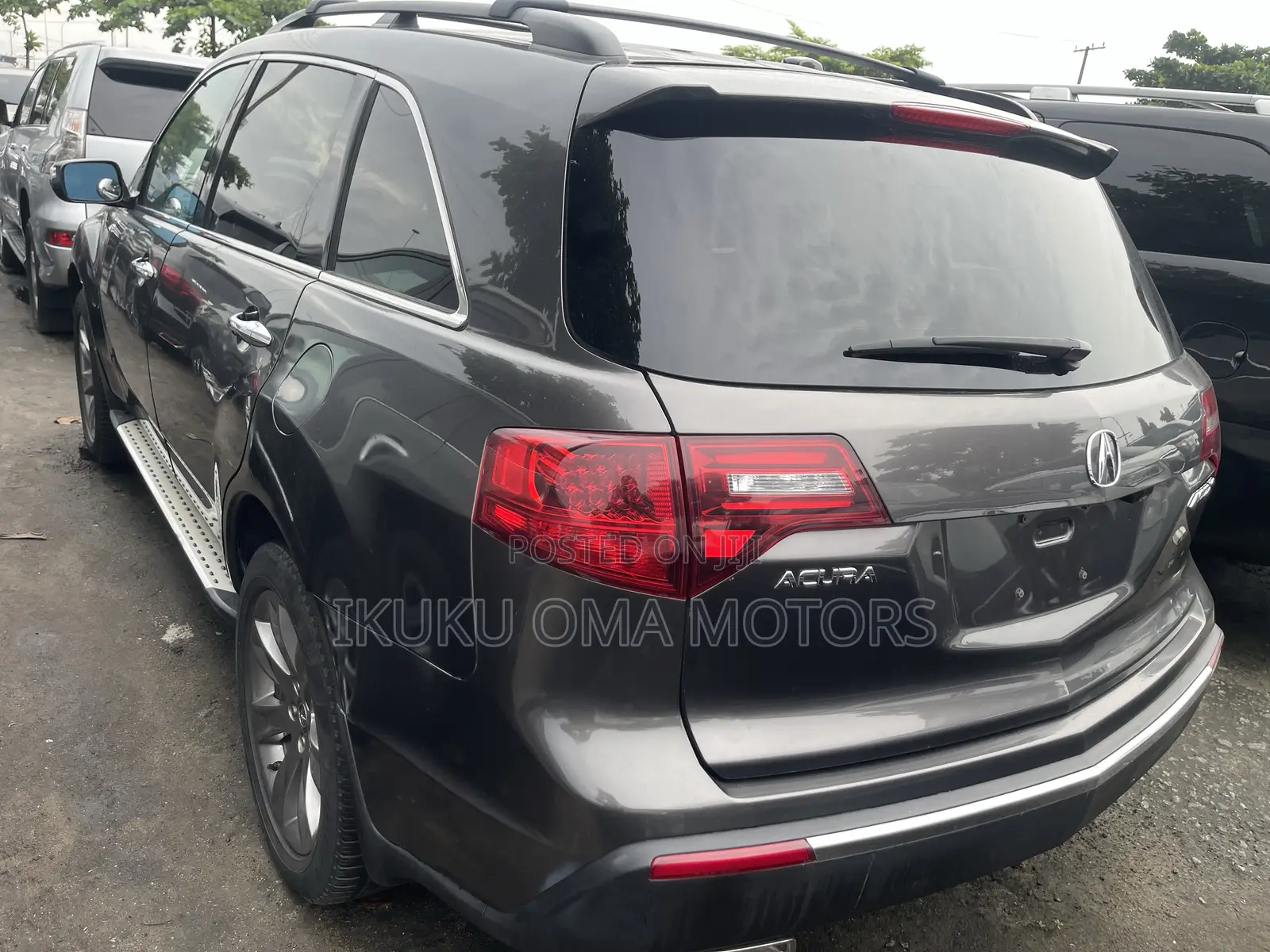 Acura MDX Advance Package SUV AWD (3.7L 6cyl 6A) 2012 Gray