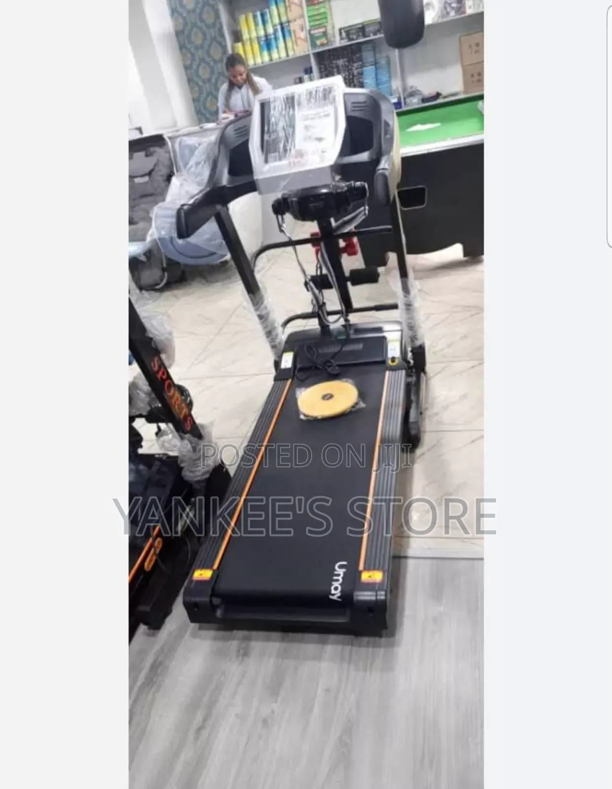 Bodyfit 2hp Electrical Motorized Treadmill With Massager