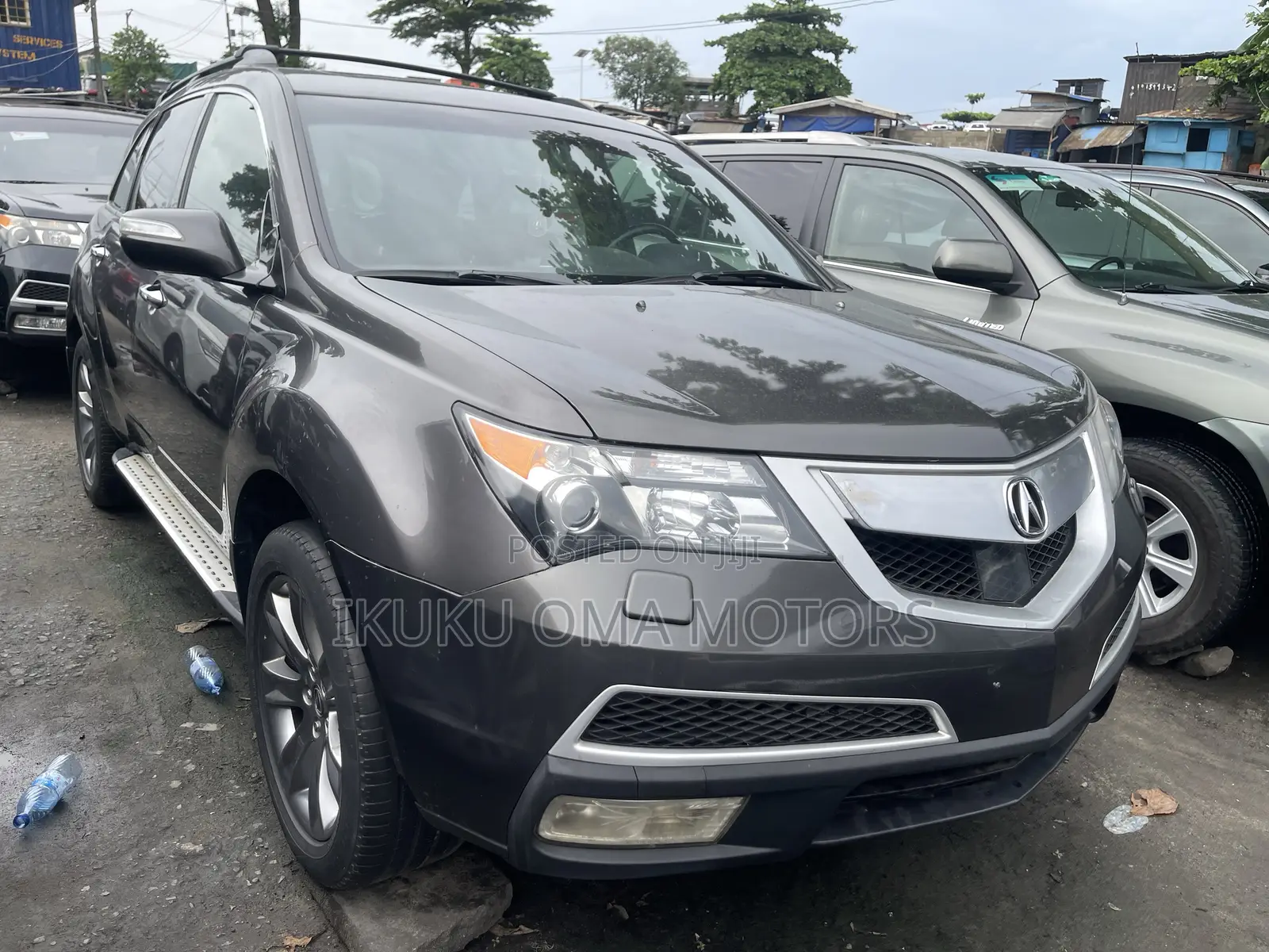 Acura MDX Advance Package SUV AWD (3.7L 6cyl 6A) 2012 Gray