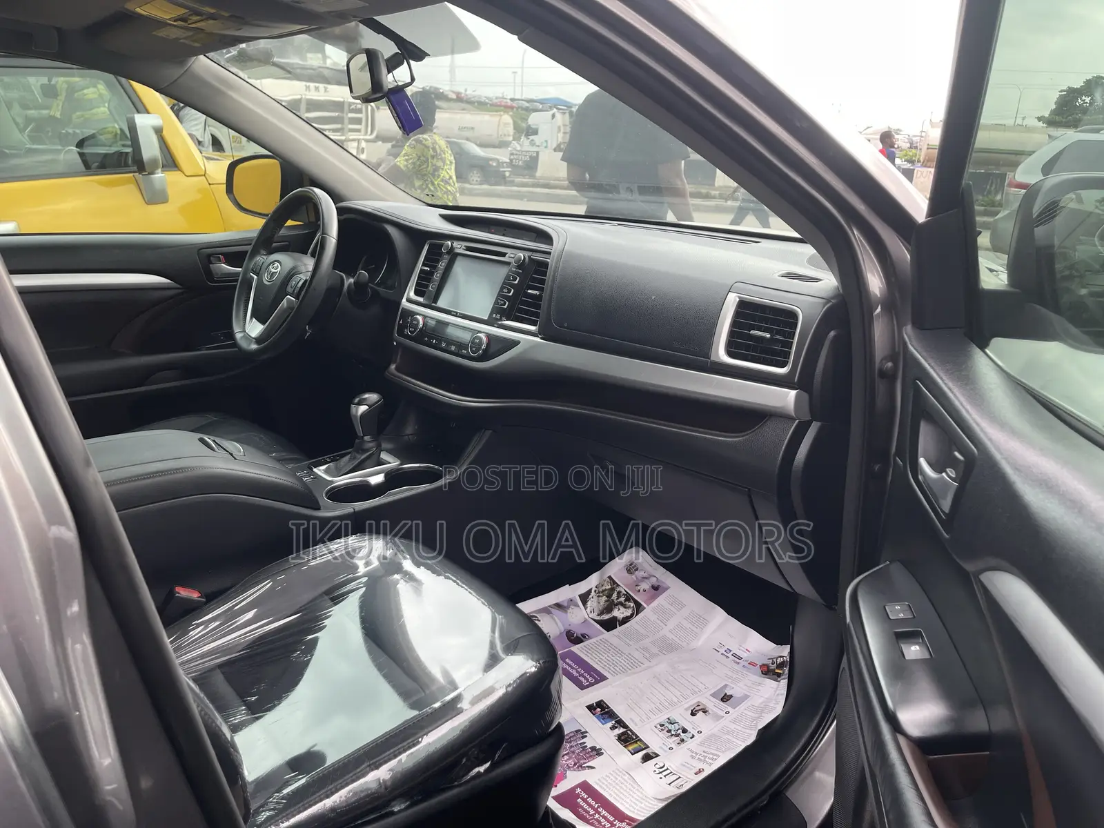 Toyota Highlander XLE V6 4x4 (3.5L 6cyl 6A) 2016 Gray