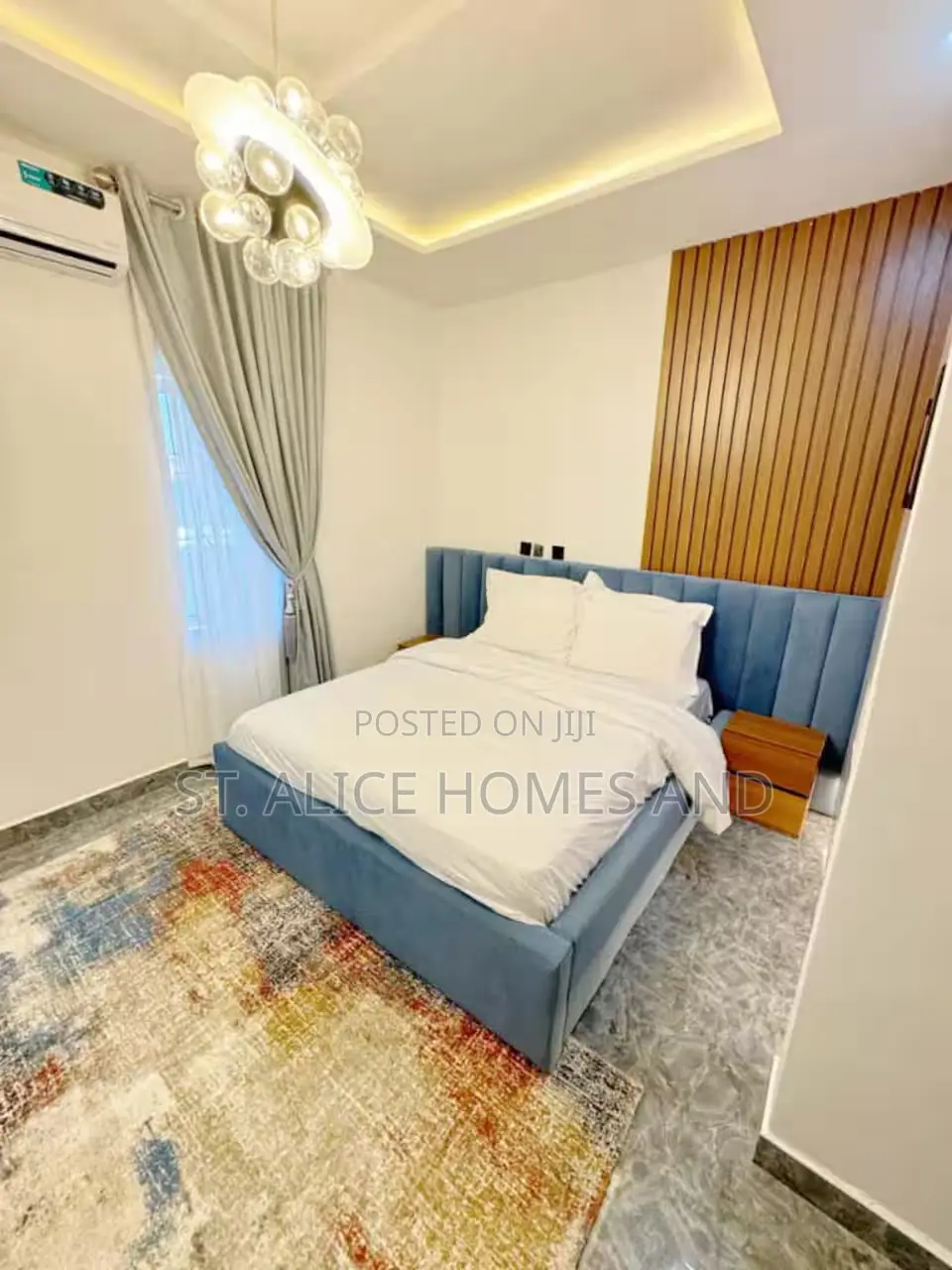 Madisonvillage Blue Stylish 2 Bedroom Apartment, Lugbe District, Abuja