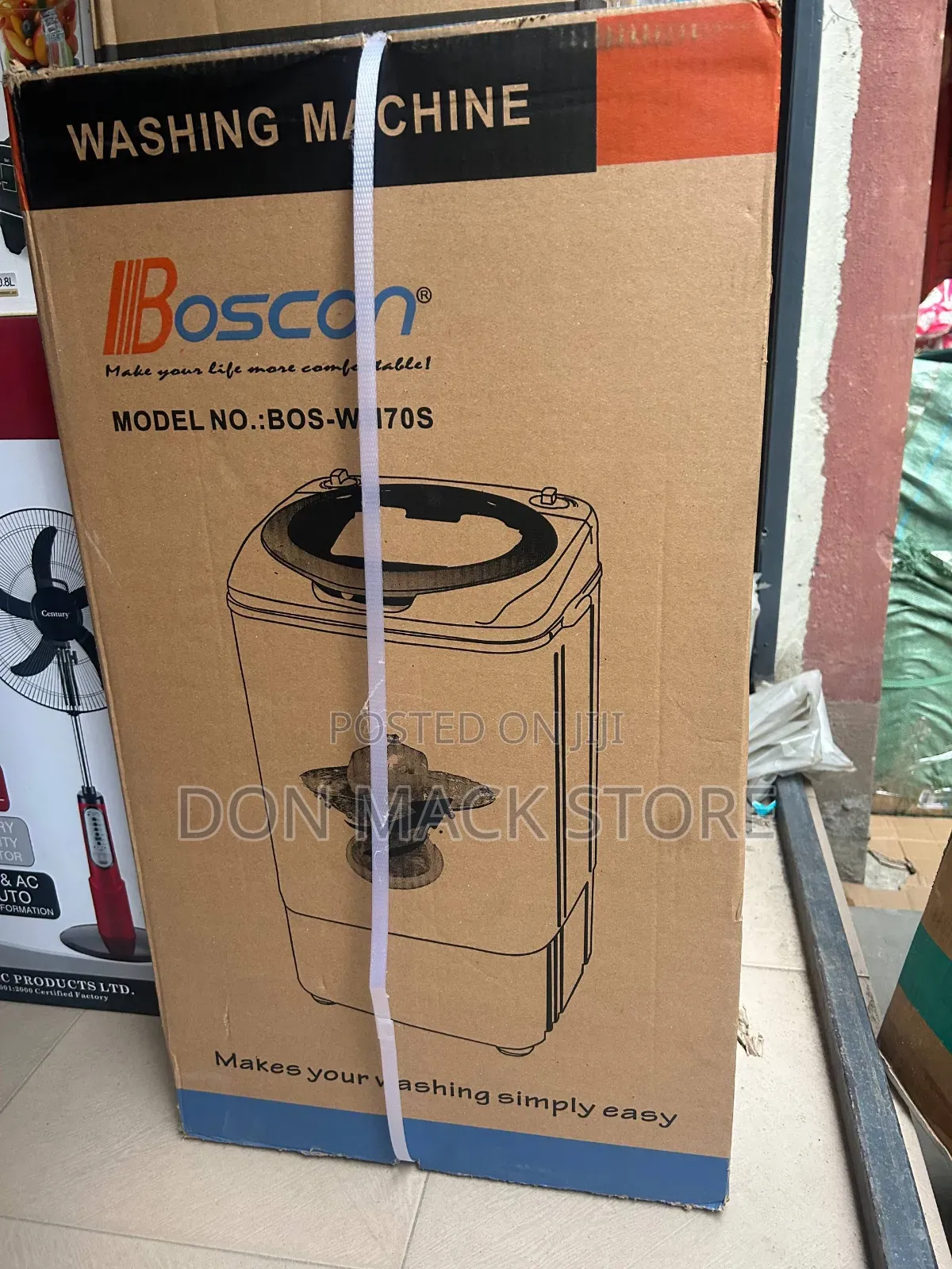 Boscon 7kg Single Tub Washing Machine