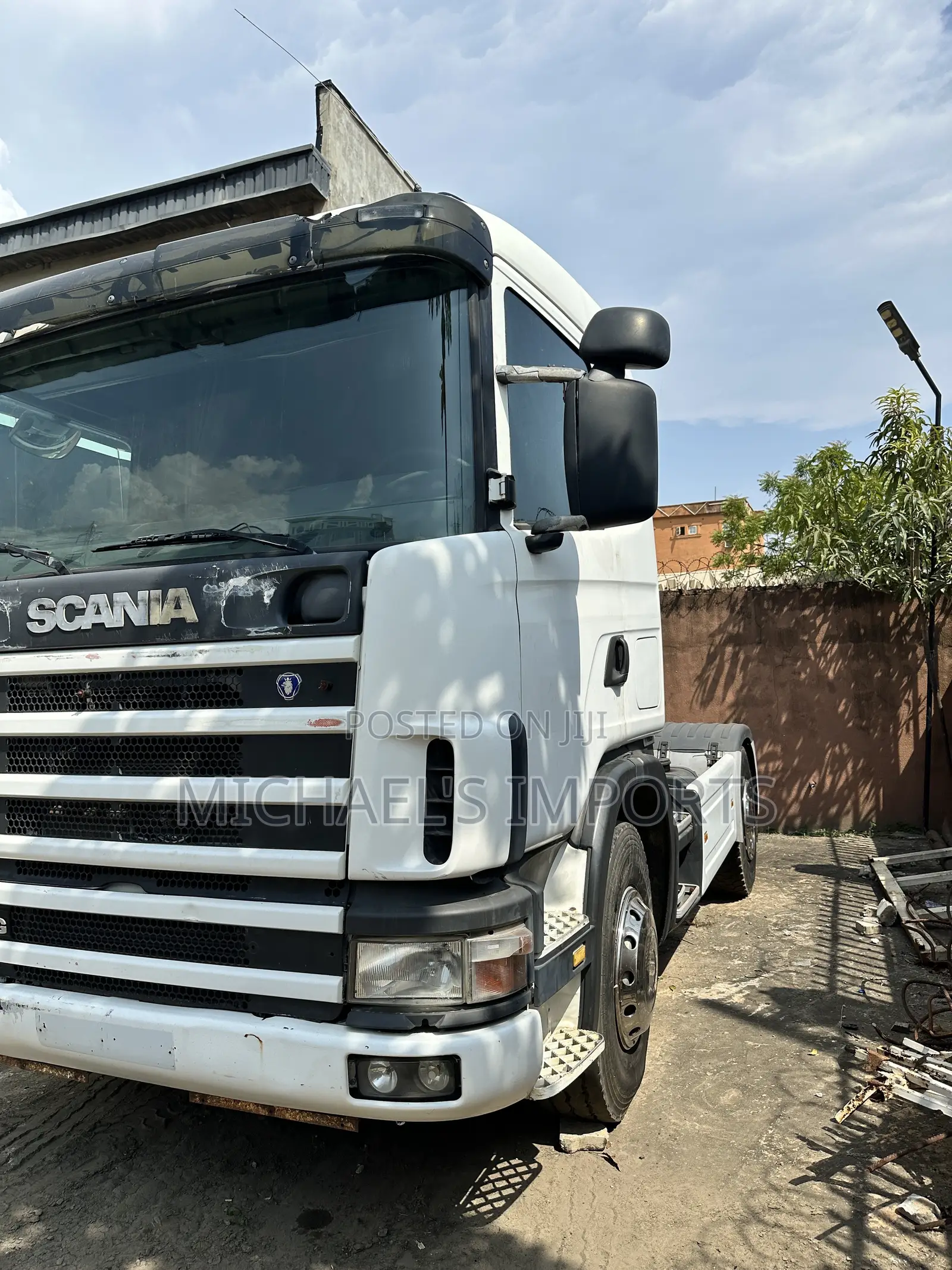 Foreign Used Scania 124g 4-Series Manual Truck Head