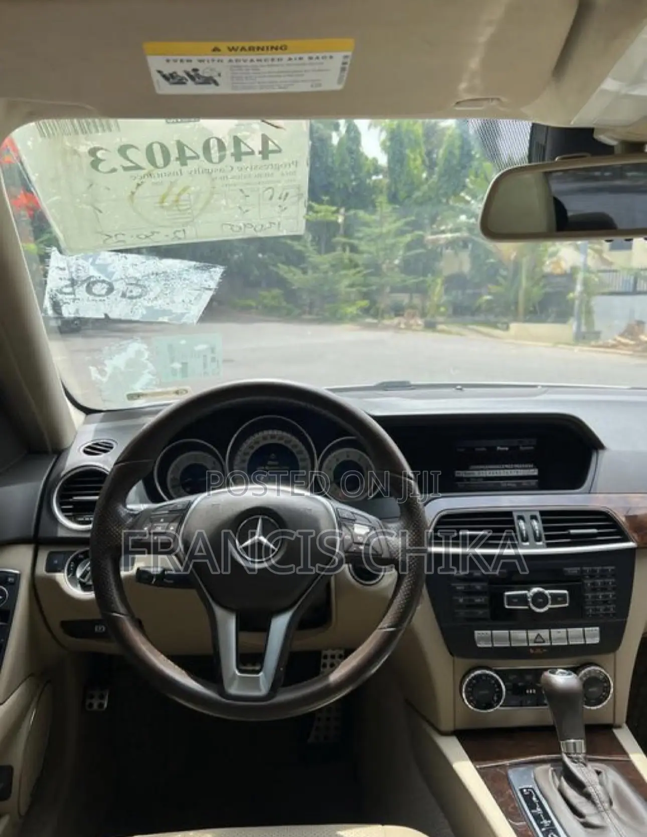 Mercedes-Benz C300 2014 White