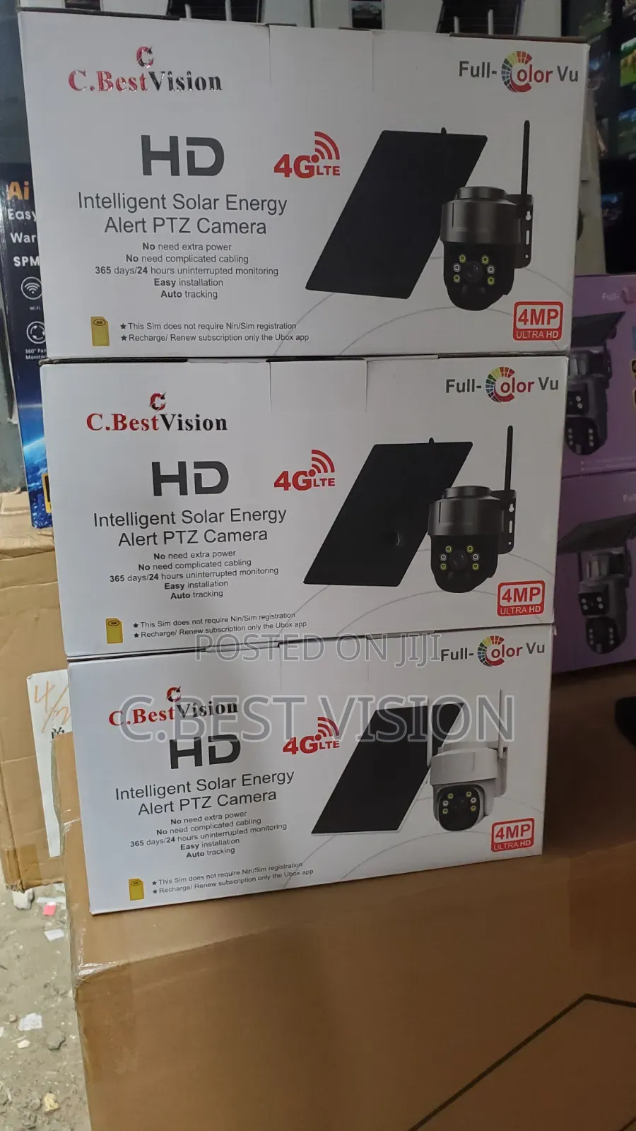 4mp Ubox Indoor Outdoor PTZ Camera.