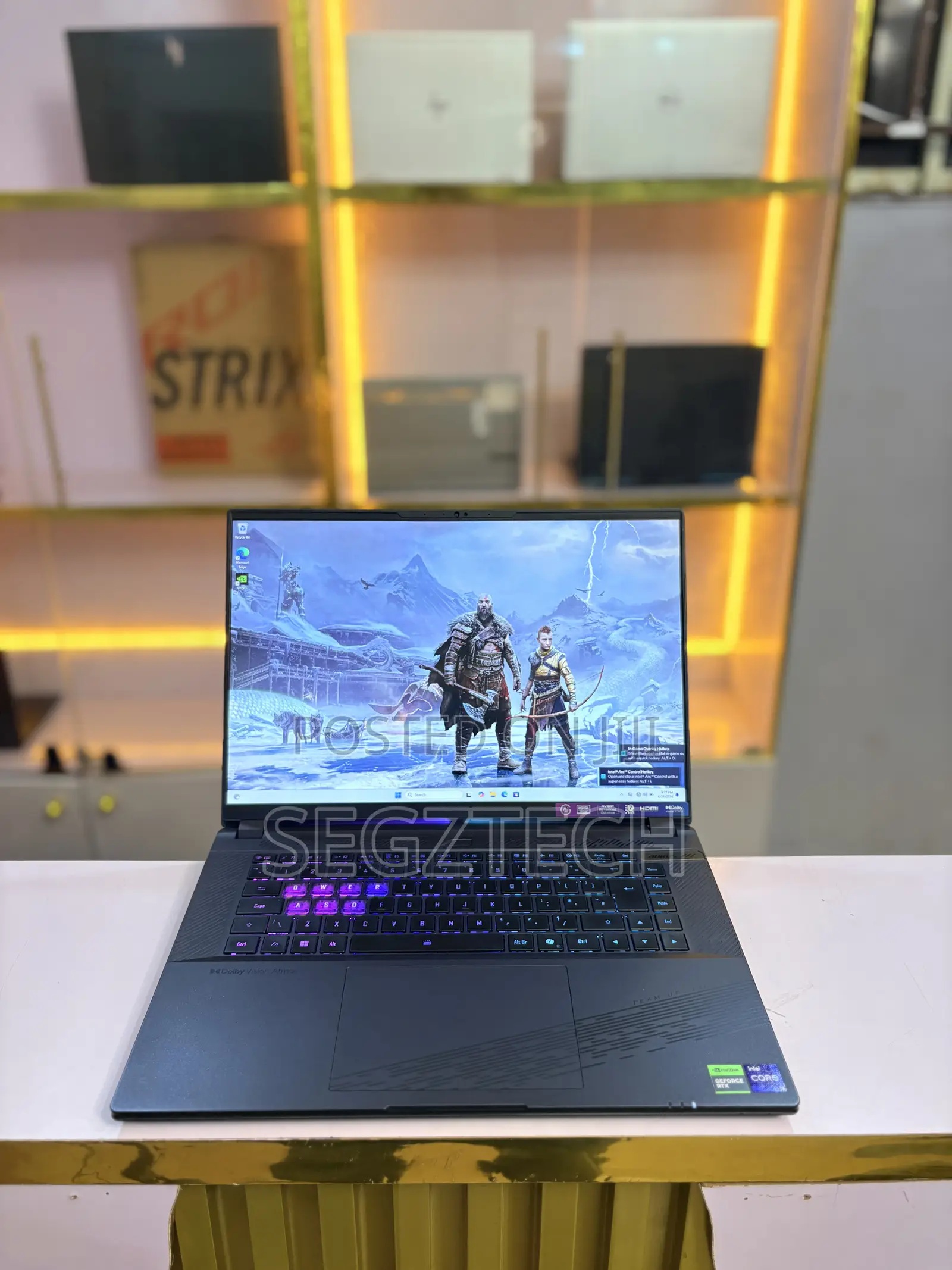 Laptop Gigabyte AORUS 16X 16GB Intel Core i9 SSD 1T