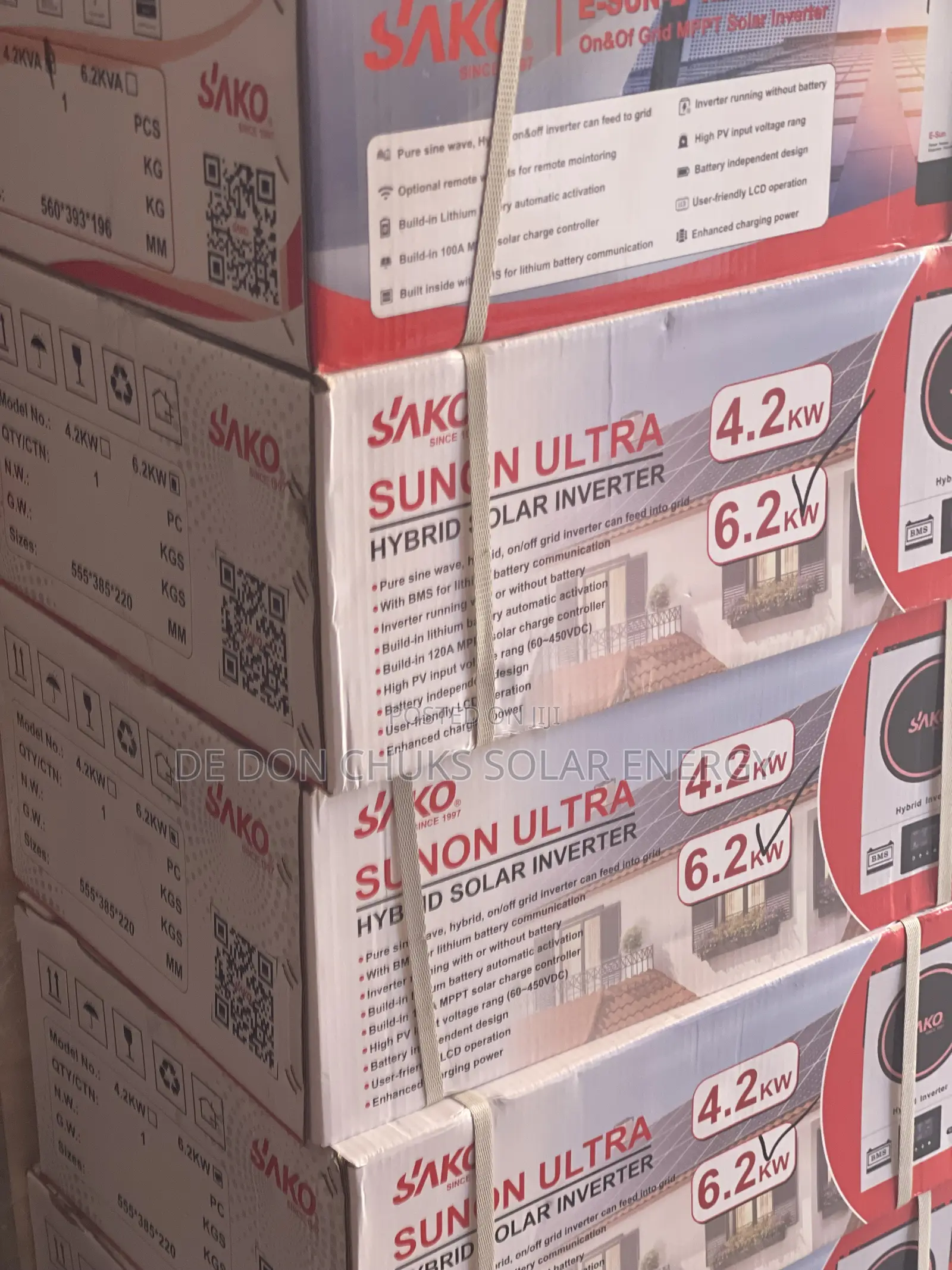 6.2kva 48v Sako Hybrid Inverter