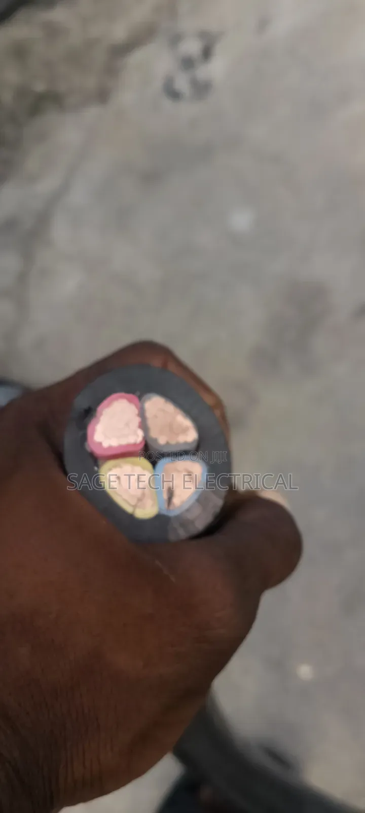 150mm 4core PVC PVC Nigerchin Electric Armoured Cable