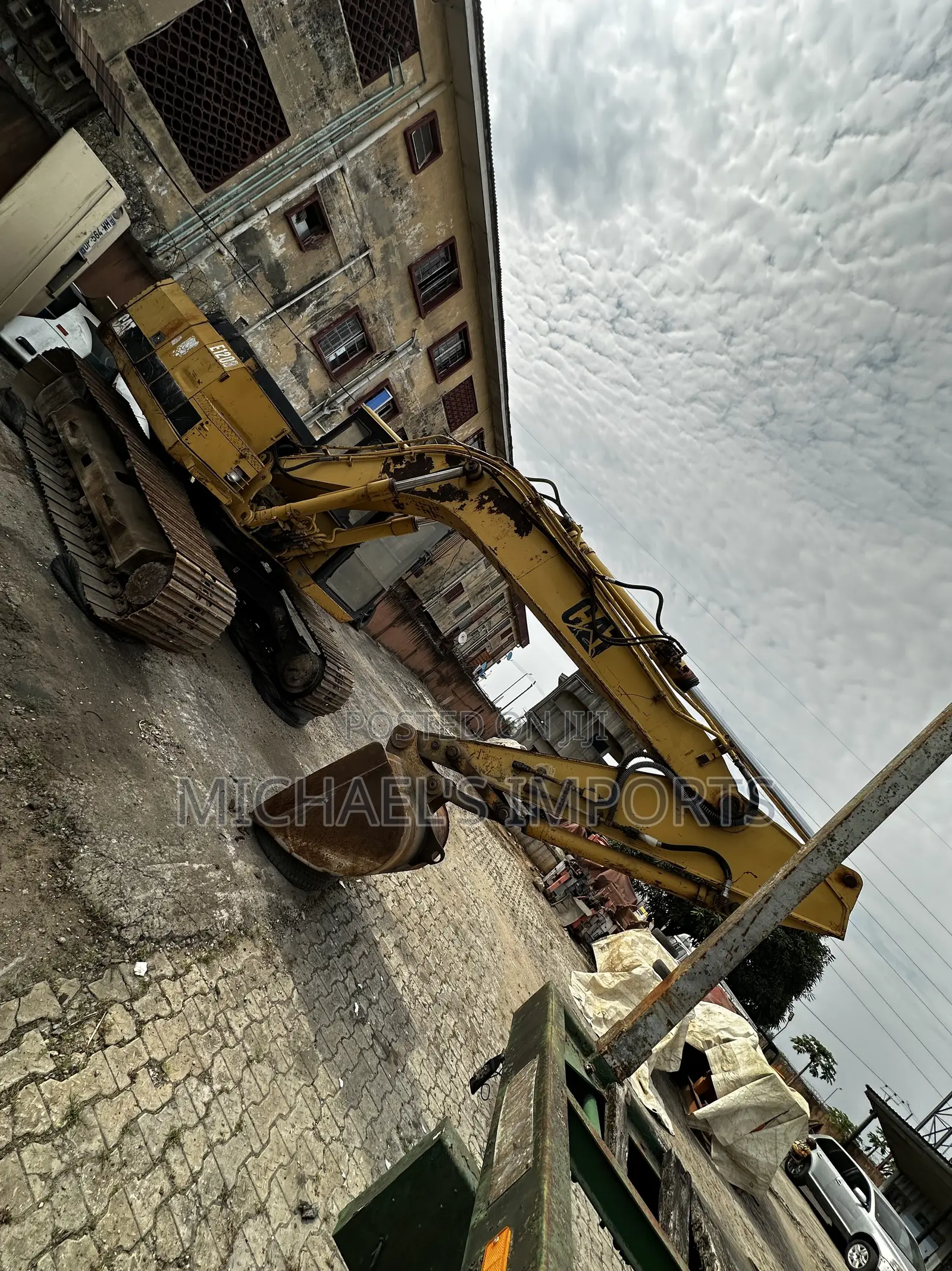 Foreign Used Caterpillar E120b Tracked Hydraulic Excavator