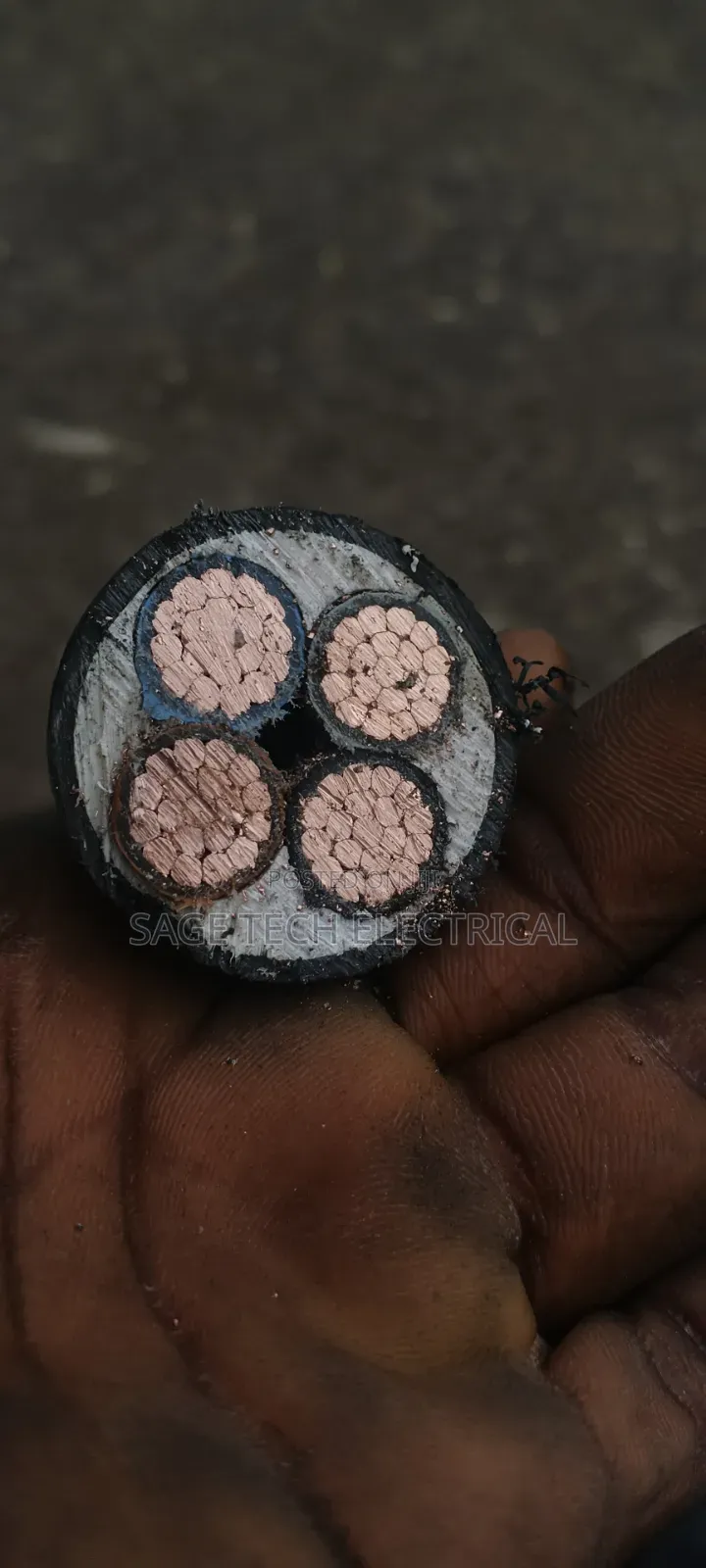 150mm 4core PVC PVC Nigerchin Electric Armoured Cable