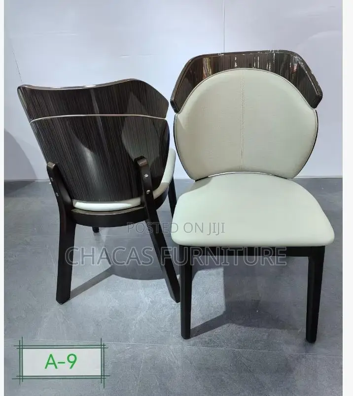 Elegant Wood-Back Dining Chair