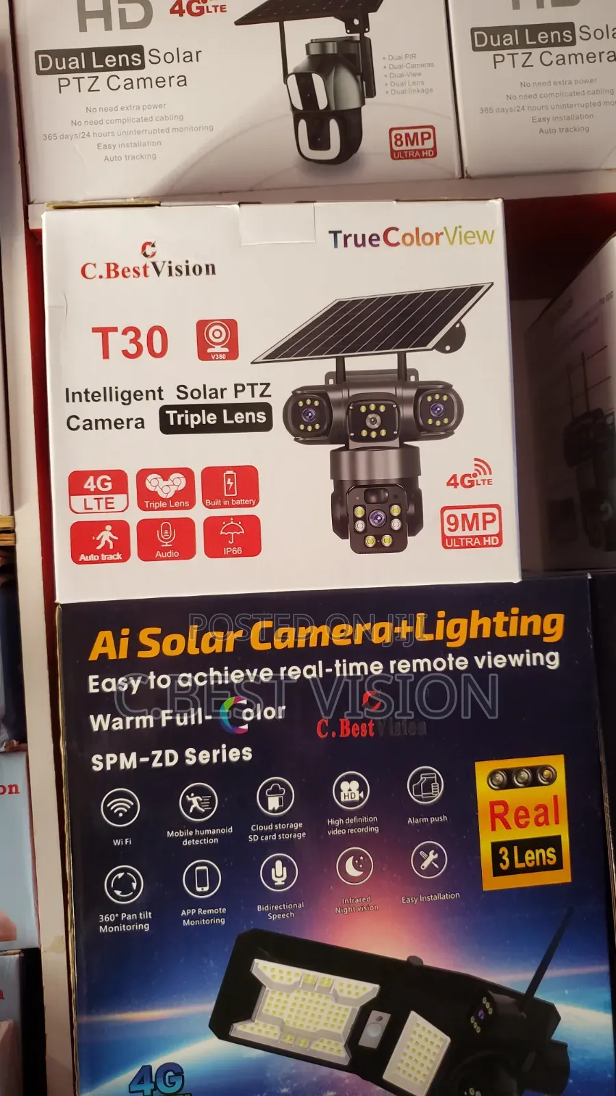 V380 T30 31 Real 3lens Camera