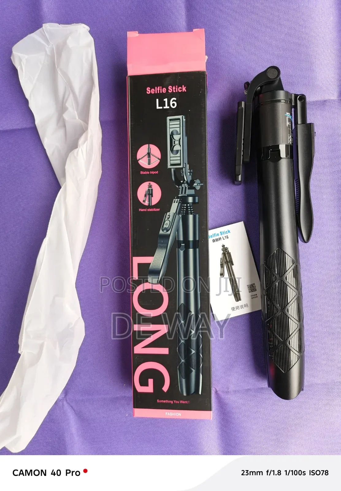 L16 Selfie Stick Tripod