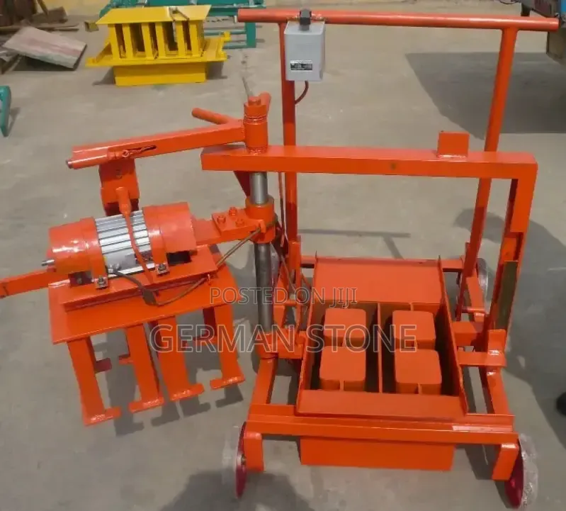 Electric Qmr2-45 Portable Vibration Concrete Block Laying Machine,