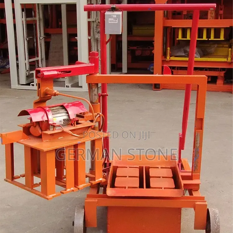 Electric Qmr2-45 Portable Vibration Concrete Block Laying Machine,