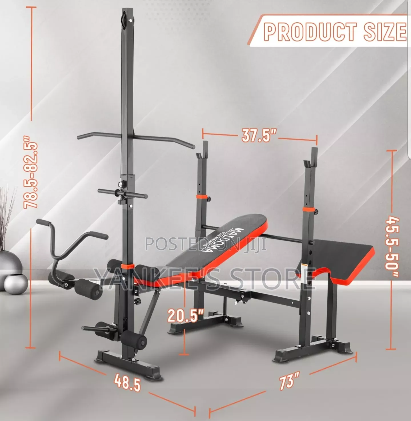Imported Gym Master Multi-Purpose Weight Bench