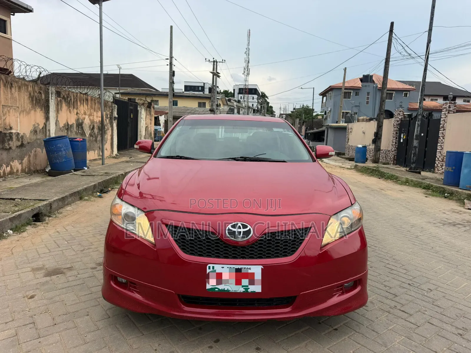 Toyota Camry 2008 Red