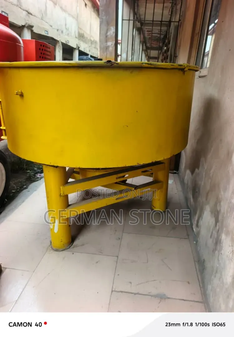 Concrete Pan Mixer