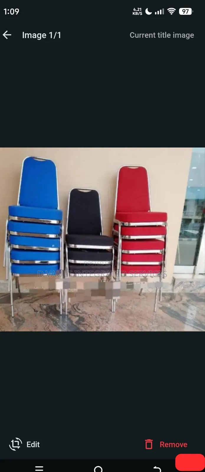 Church Chair / Event Chair