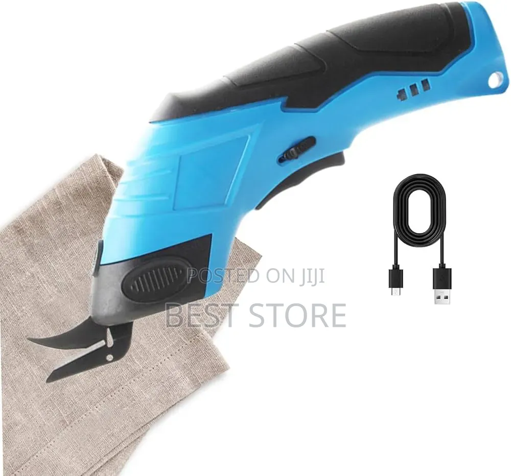 Rechargeable USB Scissors Fabric Leather