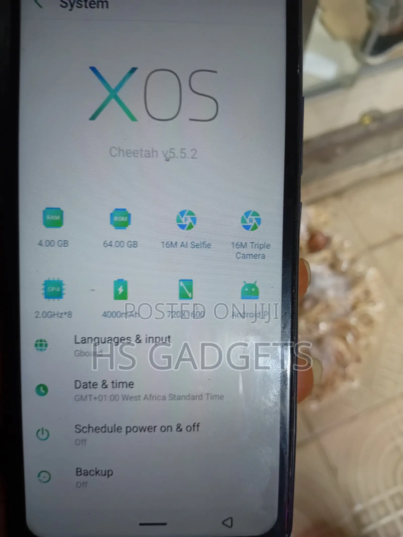 Infinix S5 Lite 64 GB Blue