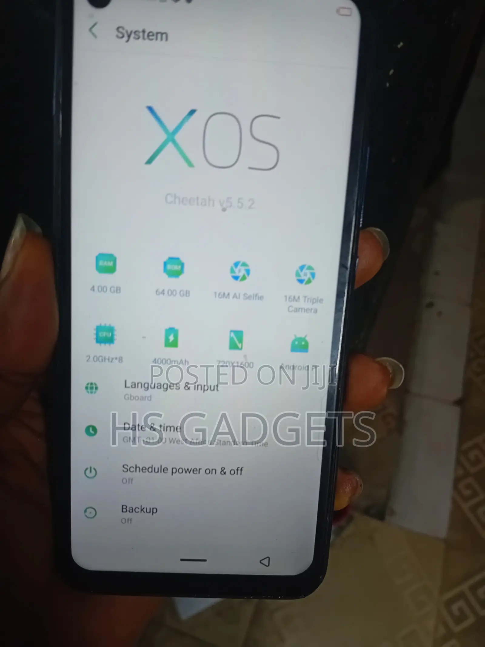 Infinix S5 Lite 64 GB Blue