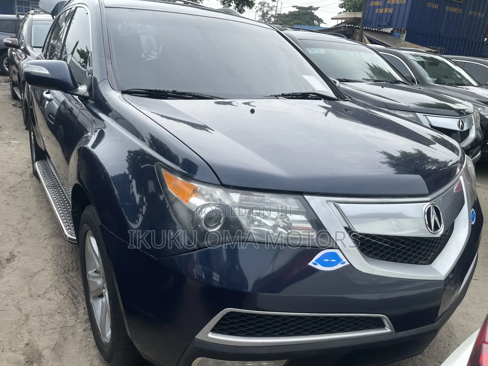 Acura MDX Technology Package SUV AWD (3.7L 6cyl 6A) 2012 Blue