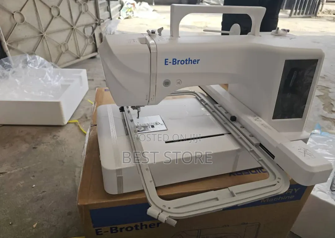 Embroidery Monogram Sewing Machine Es7 14inc, Agbada Design Es6