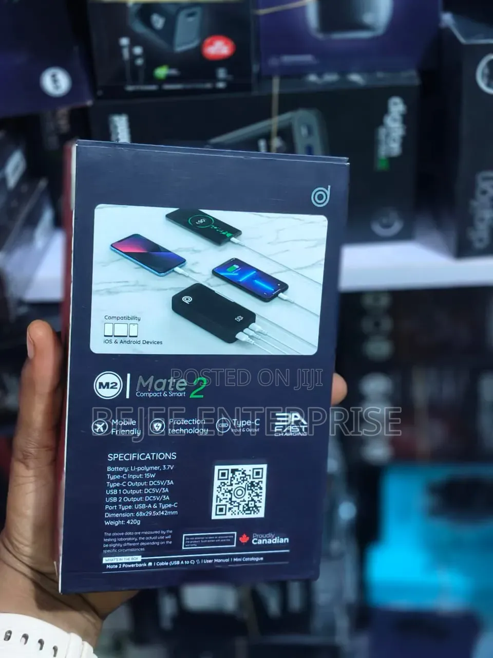 Digifon Mate 2 15w Fast Charging Power Bank 20000 Mah