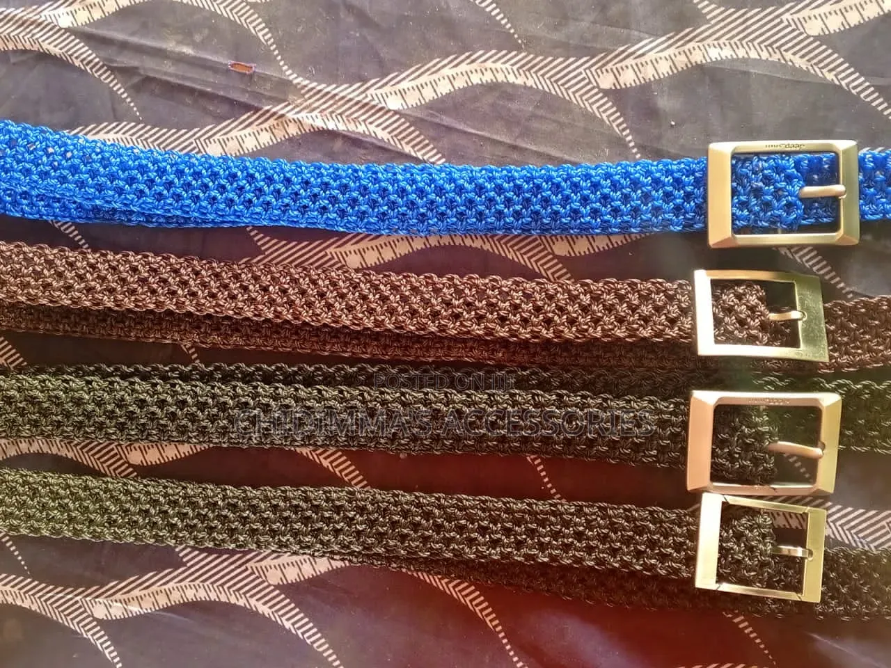 Twin Belt( Locally Made Belt)