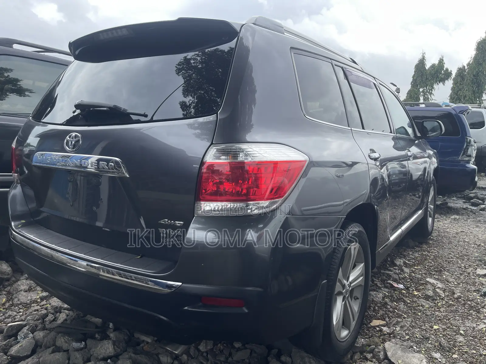 Toyota Highlander Limited 3.5l 4WD 2013 Gray