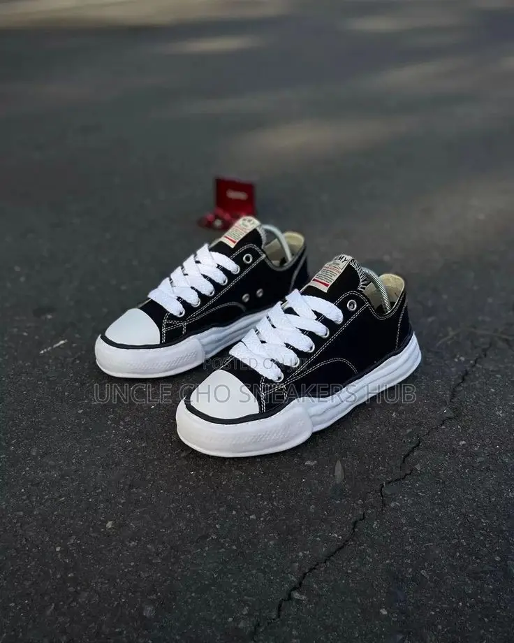 Maison Mihara Yasuhiro Peterson Og Sole Canvas Low Sneakers