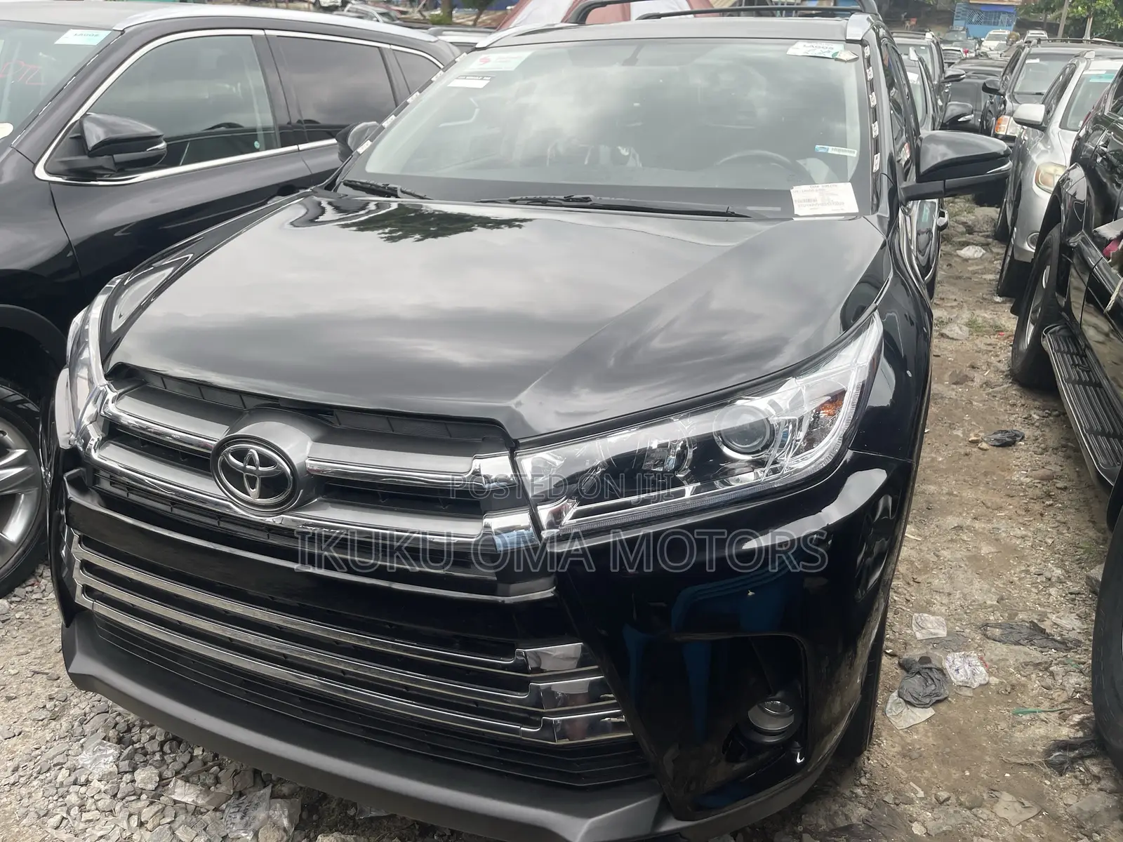 Toyota Highlander Limited Platinum V6 4x4 (3.5L 6cyl 6A) 2016 Black