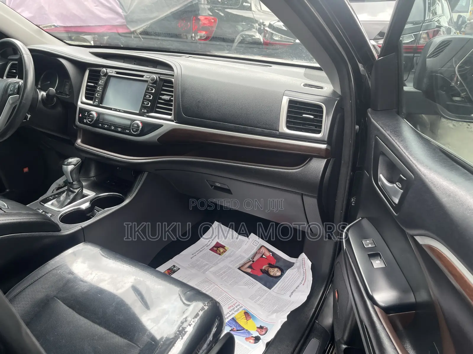 Toyota Highlander Limited Platinum V6 4x4 (3.5L 6cyl 6A) 2016 Black