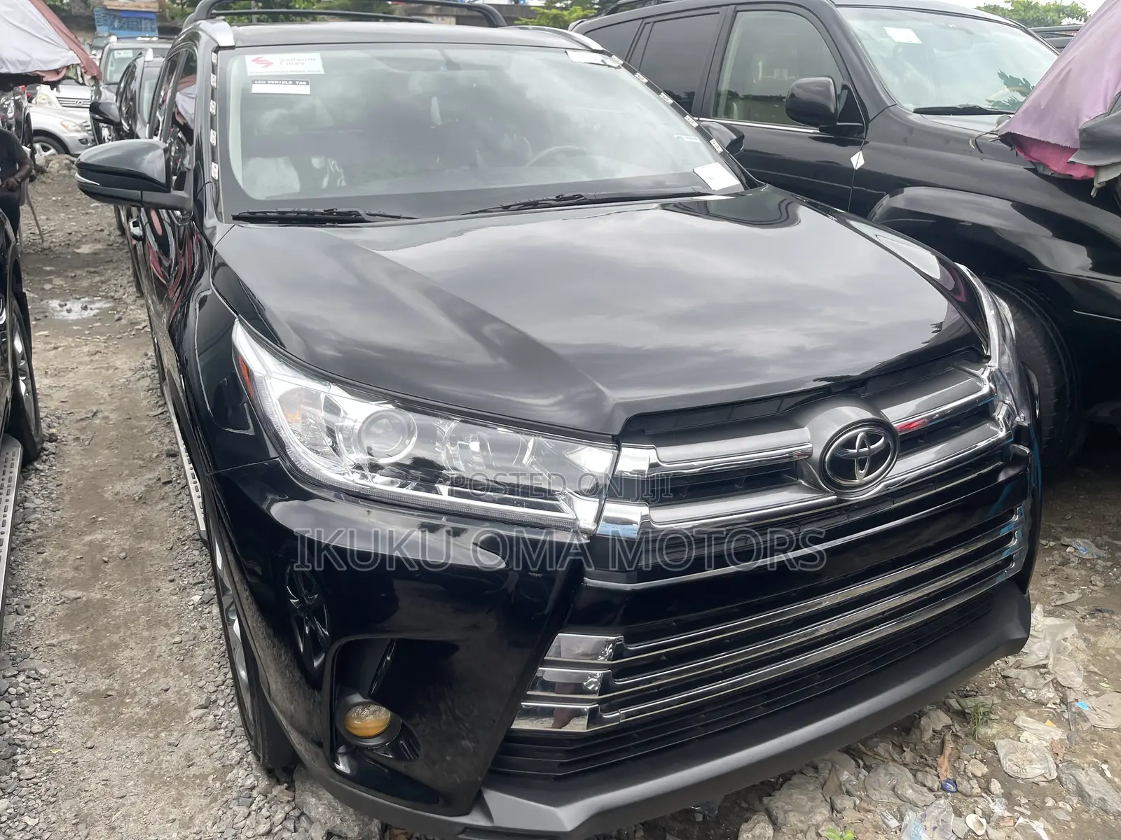 Toyota Highlander Limited Platinum V6 4x4 (3.5L 6cyl 6A) 2016 Black