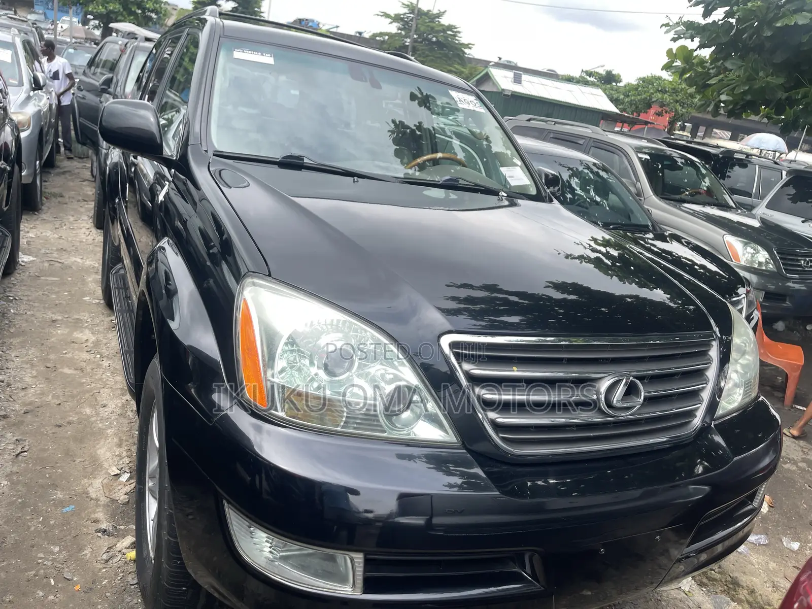 Lexus GX 470 Sport Utility 2006 Black
