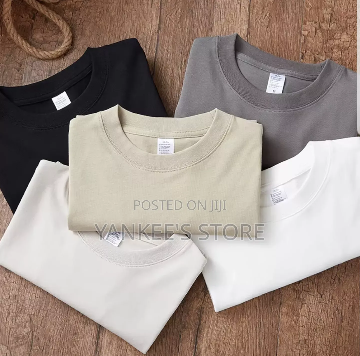 Quality Heavyweight Oversized Unisex Plain T-Shirt