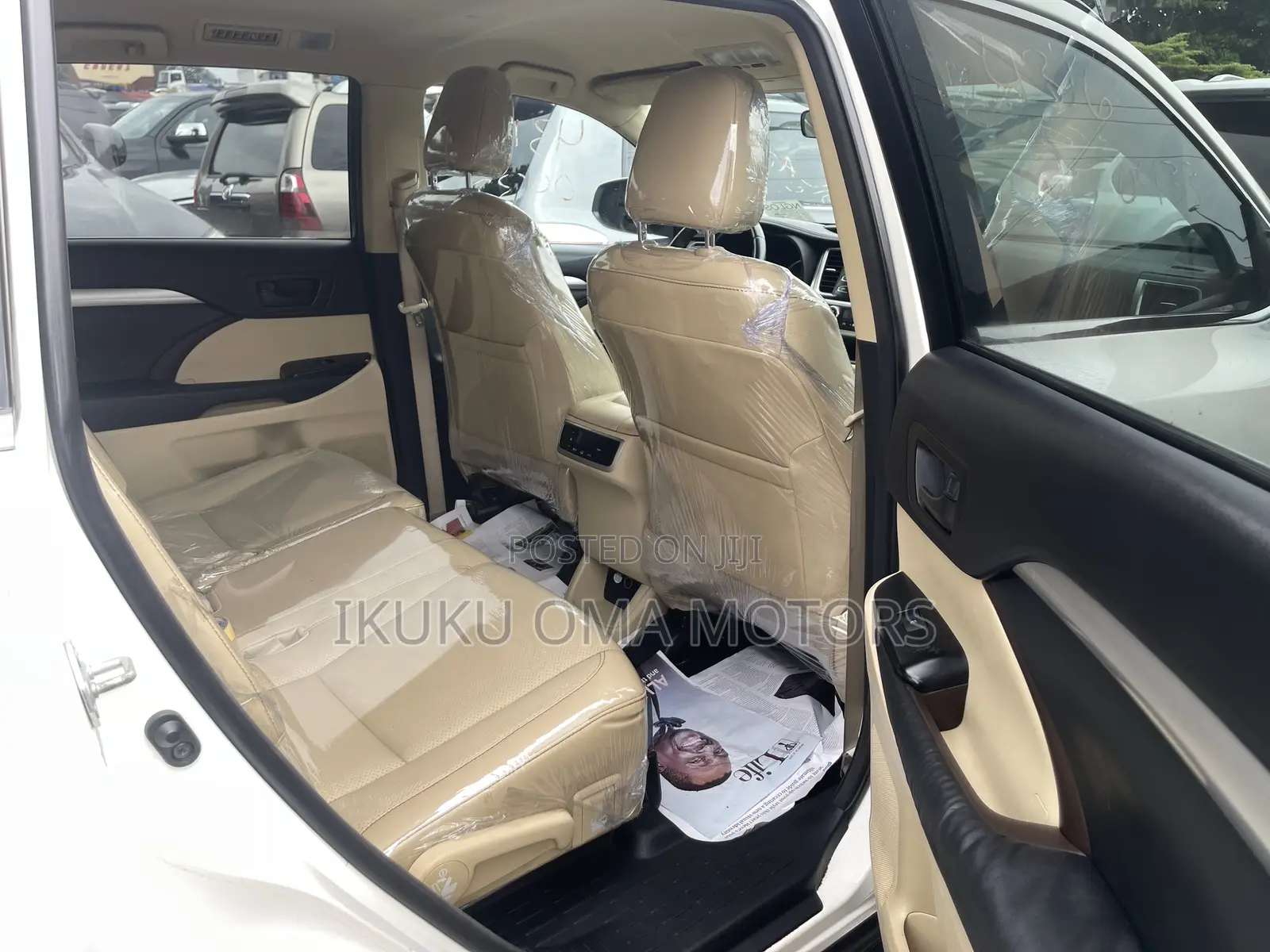 Toyota Highlander Limited 4dr SUV AWD (3.5L 6cyl 6A) 2015 White