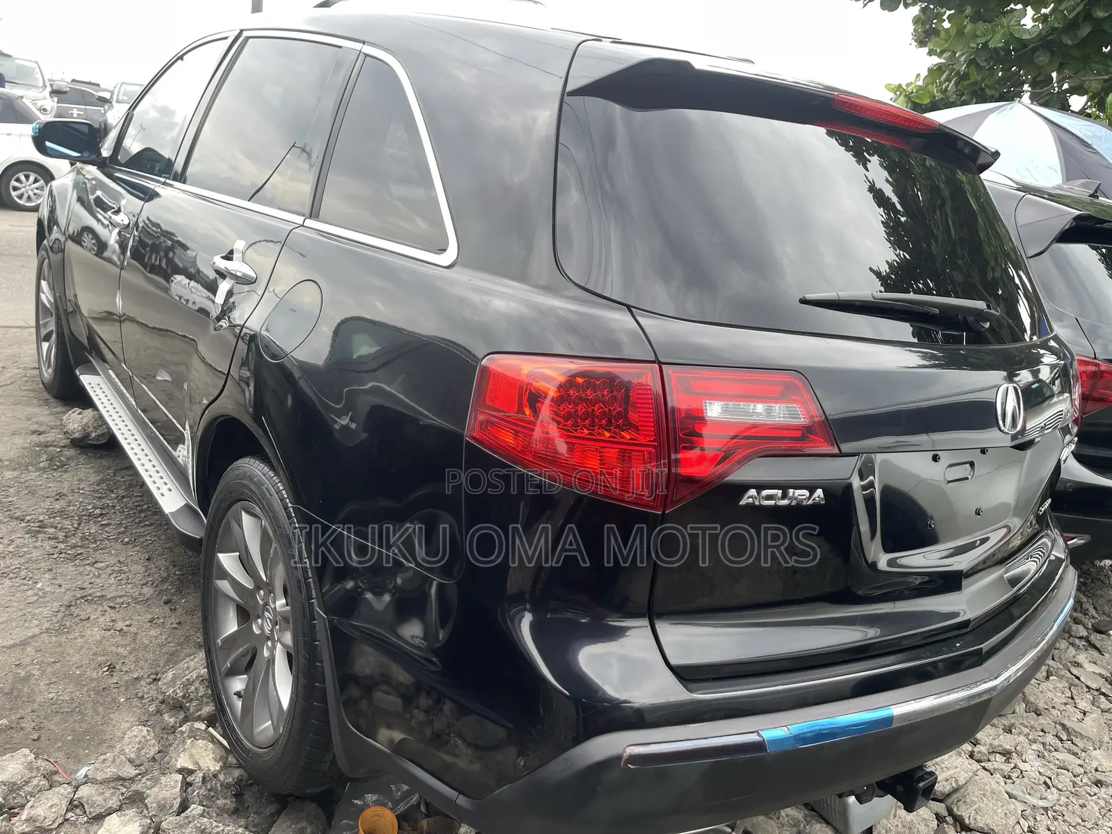 Acura MDX Advance Package SUV AWD (3.7L 6cyl 6A) 2011 Black