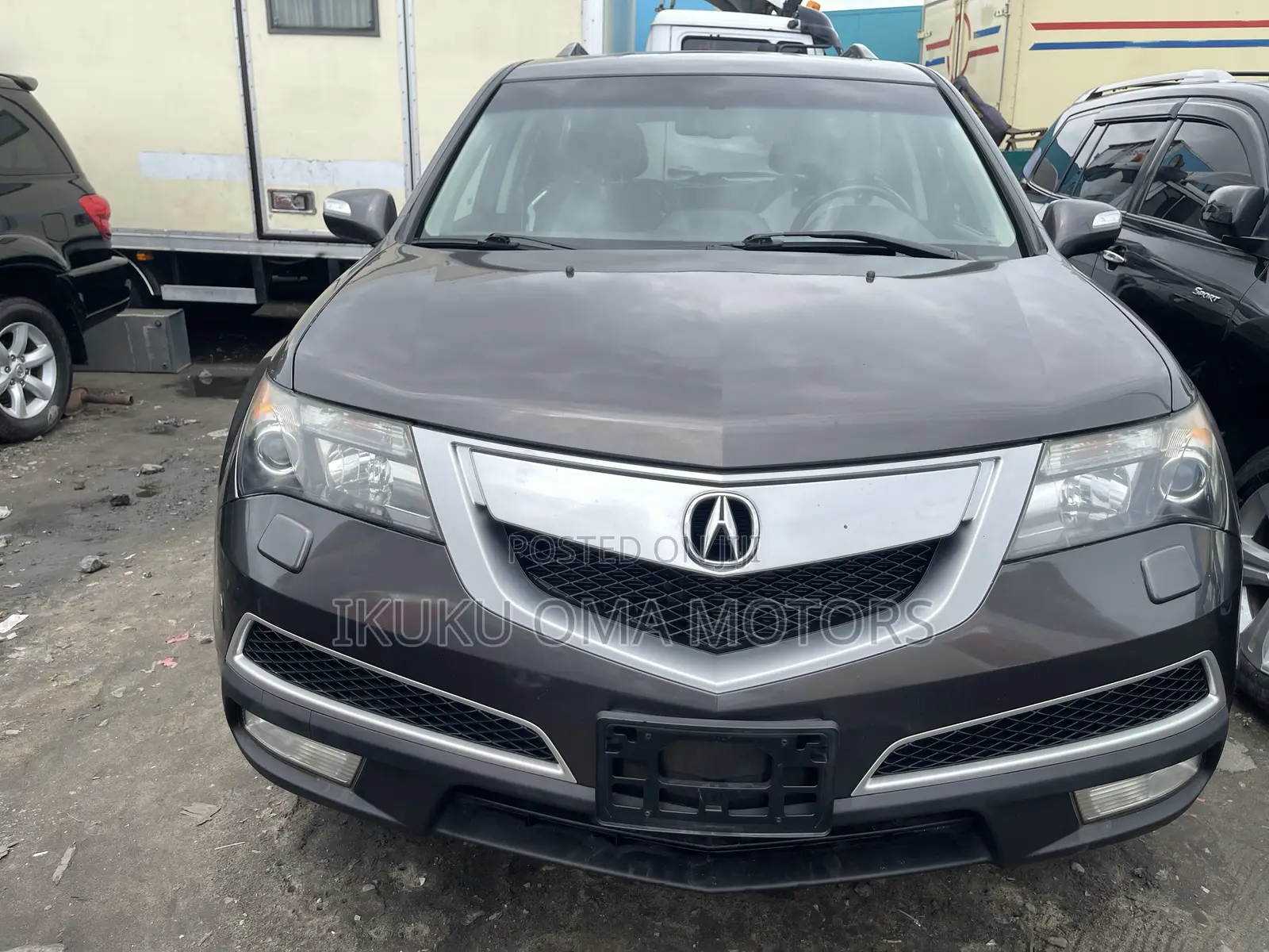 Acura MDX Technology Package SUV AWD (3.7L 6cyl 6A) 2012 Gray