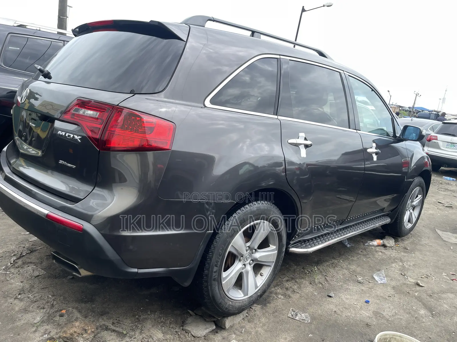 Acura MDX Technology Package SUV AWD (3.7L 6cyl 6A) 2012 Gray