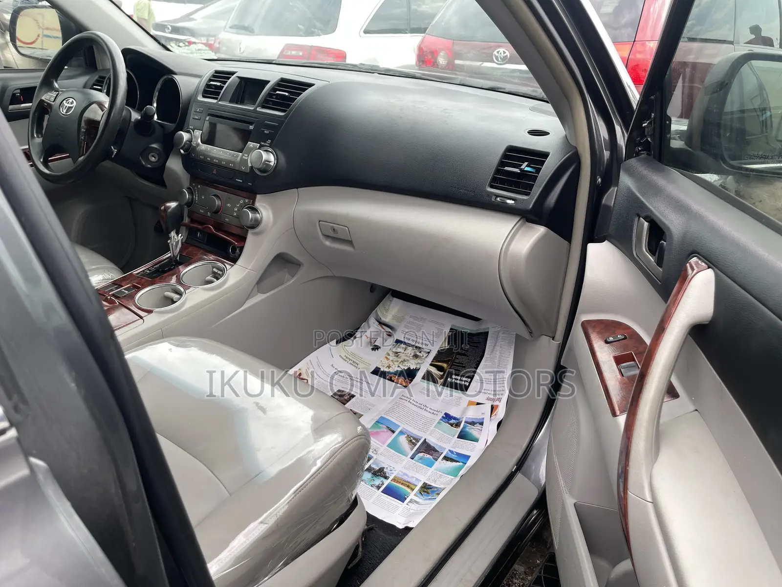 Toyota Highlander Limited 3.5l 4WD 2013 Gray