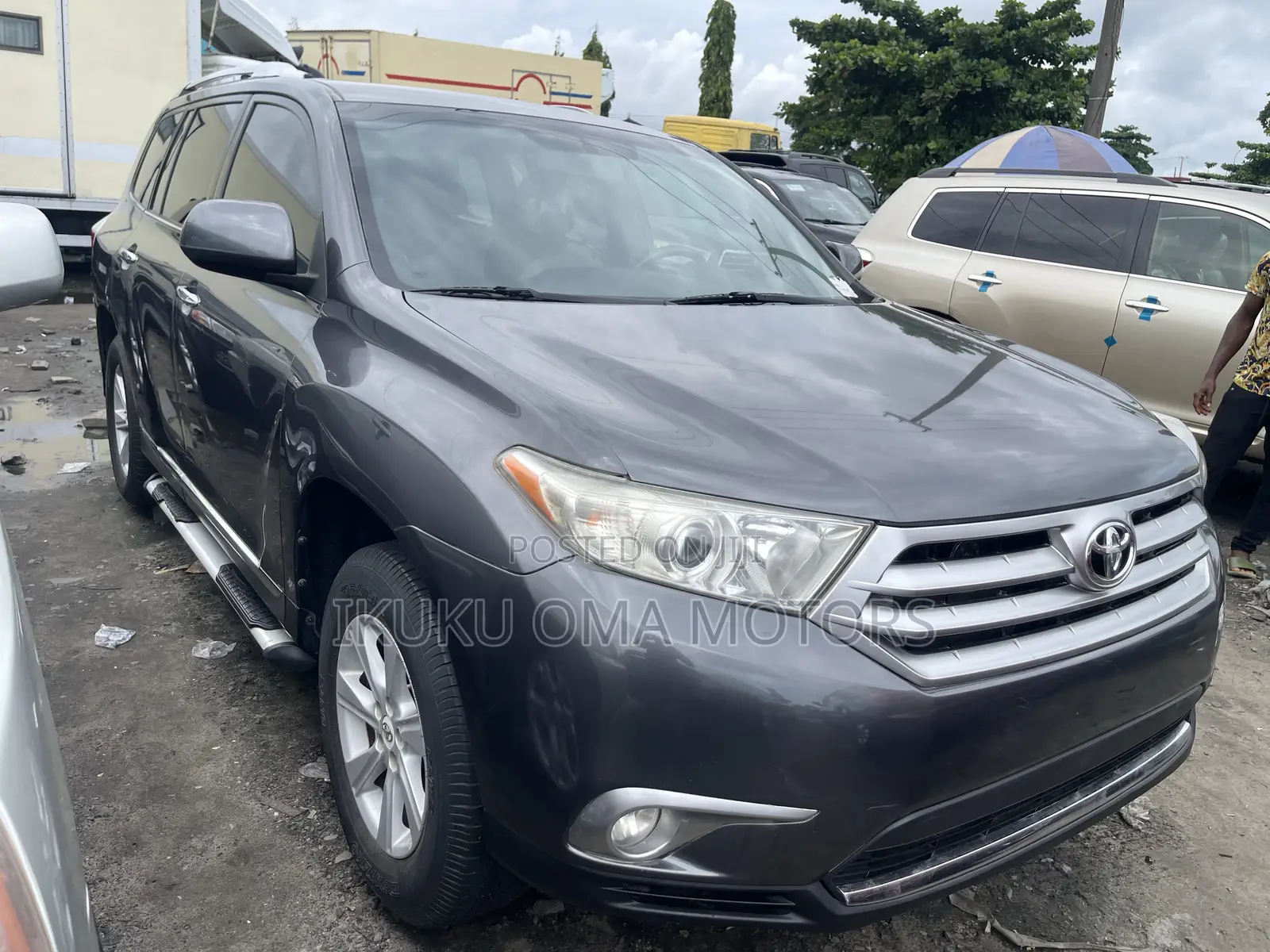 Toyota Highlander Limited 3.5l 4WD 2013 Gray