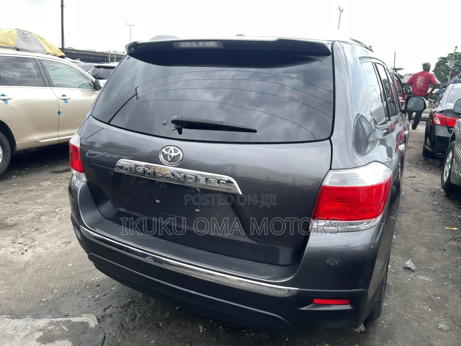 Toyota Highlander Limited 3.5l 4WD 2013 Gray