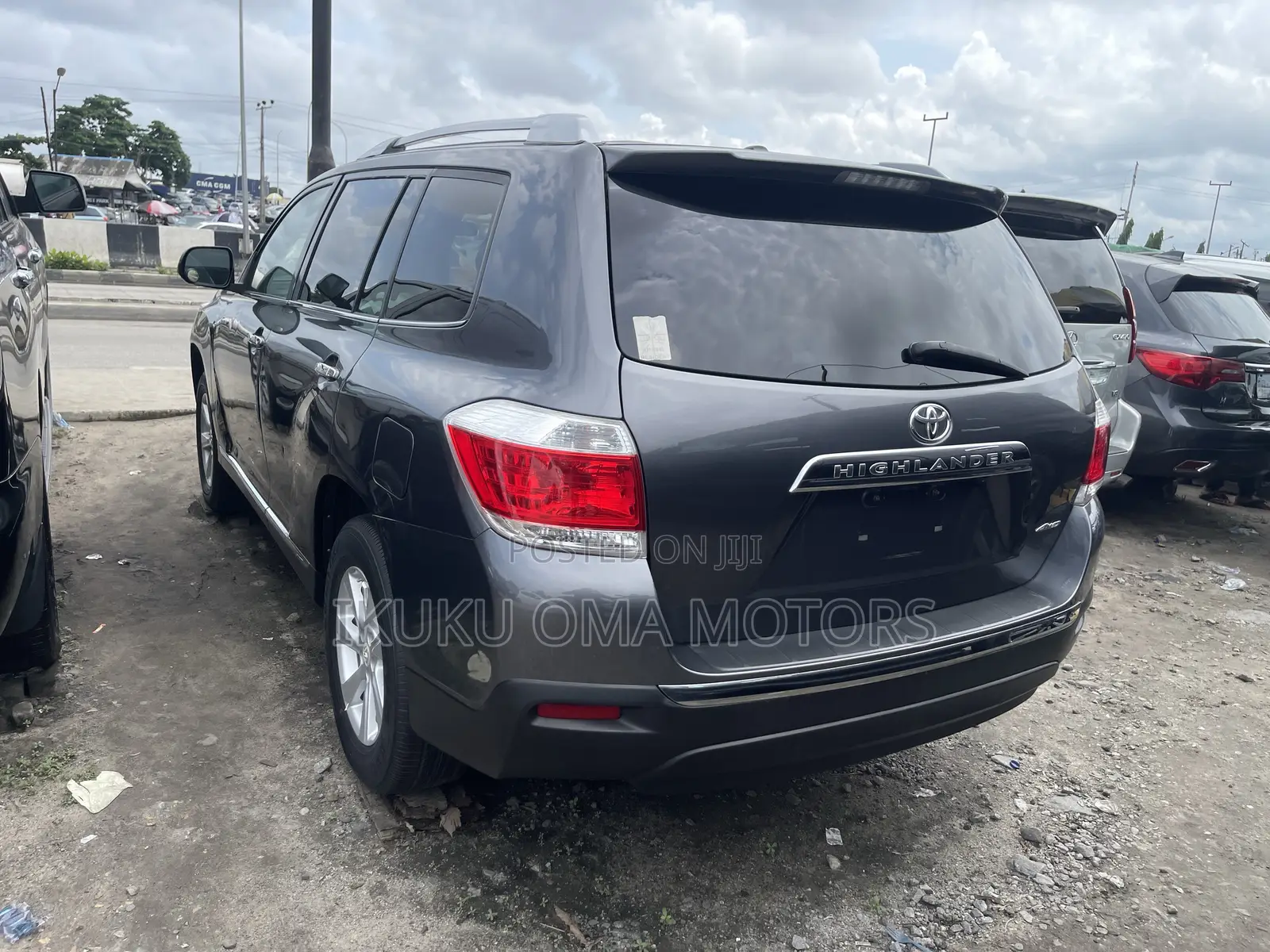 Toyota Highlander Limited 3.5l 4WD 2013 Gray